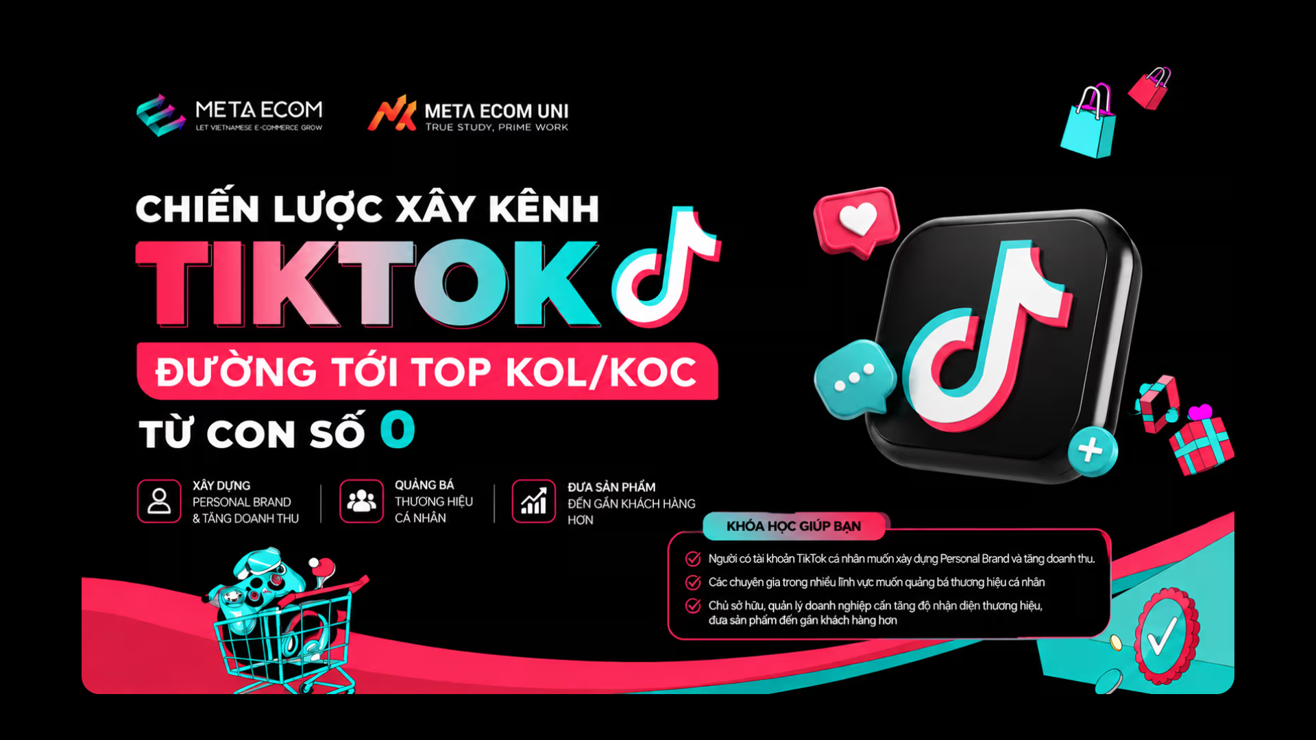 [COMING SOON] CHIẾN LƯỢC XÂY KÊNH TIKTOK - ĐƯỜNG TỚI TOP KOL/KOC TỪ CON SỐ 0