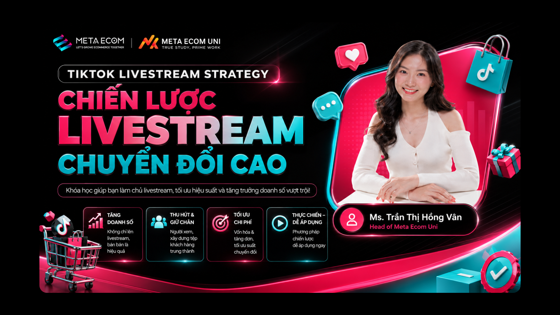 [COMING SOON] TIKTOK LIVESTREAM STRATEGY - CHIẾN LƯỢC LIVESTREAM CHUYỂN ĐỔI CAO